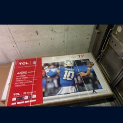 75" TCL Smart TV 