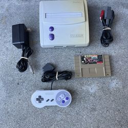  Super Nintendo SNES Jr. Console OEM Original 