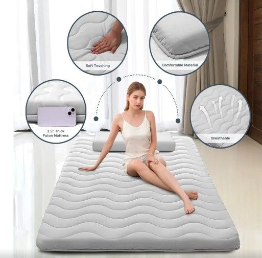 Twin Size Japanese Futon Floor Mattress