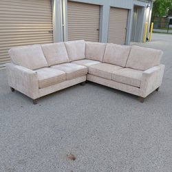 Walter E Smithe Sectional Couch - Free Delivery!