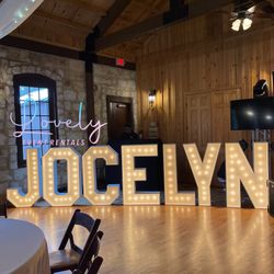 Letras Para Todo Tipo De Evento 