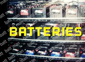 batteries: new& Reconditioned
