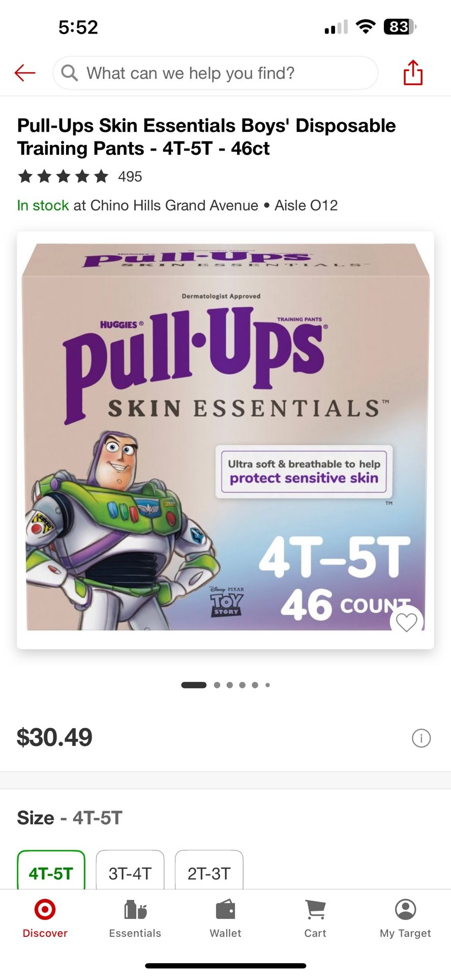 Huggies Pull Up