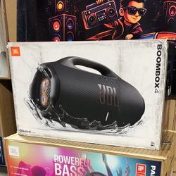 JBL BOOMBOX 4 PORTABLE BLUETOOTH SPEAKER – HIGH-POWER JBL PRO SOUND | MASSIVE BASS | IP67 | LONG BATTERY LIFE