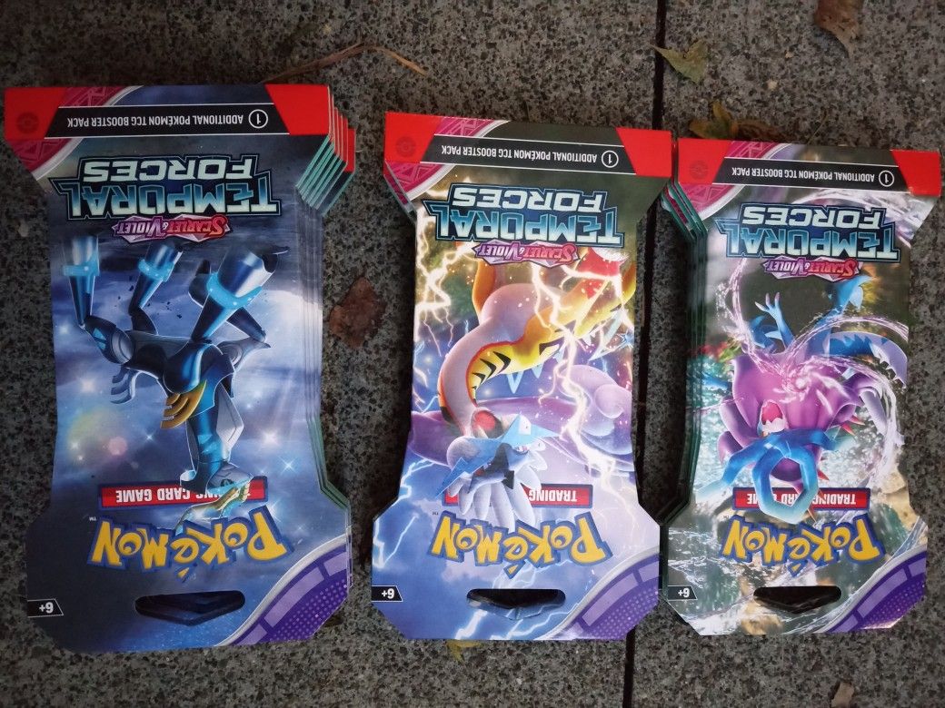 POKEMON SCARLET&VIOLET TEMPORAL FORCES BOOSTER PACKS X15