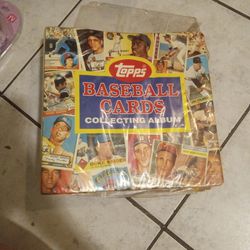 Baseball Cards Collection Album 