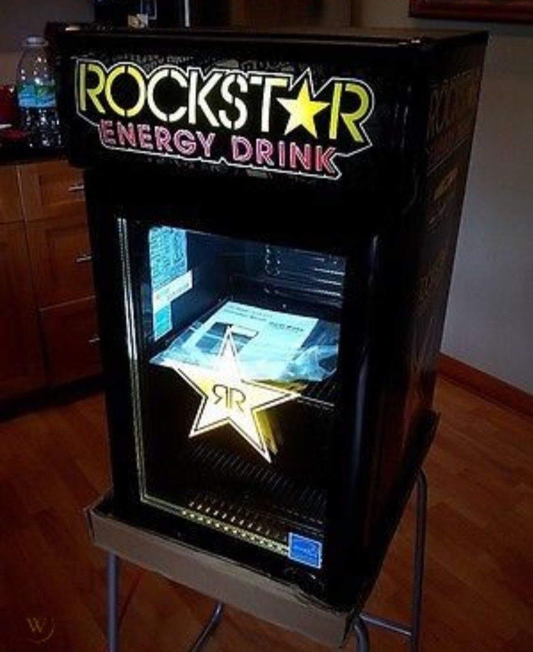 Mini Fridge RockStar Logo