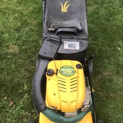 21” Self Propelled Lawn Mower With Bagger 