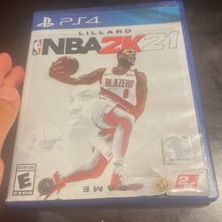 NBA 2k21 PS4 Game 