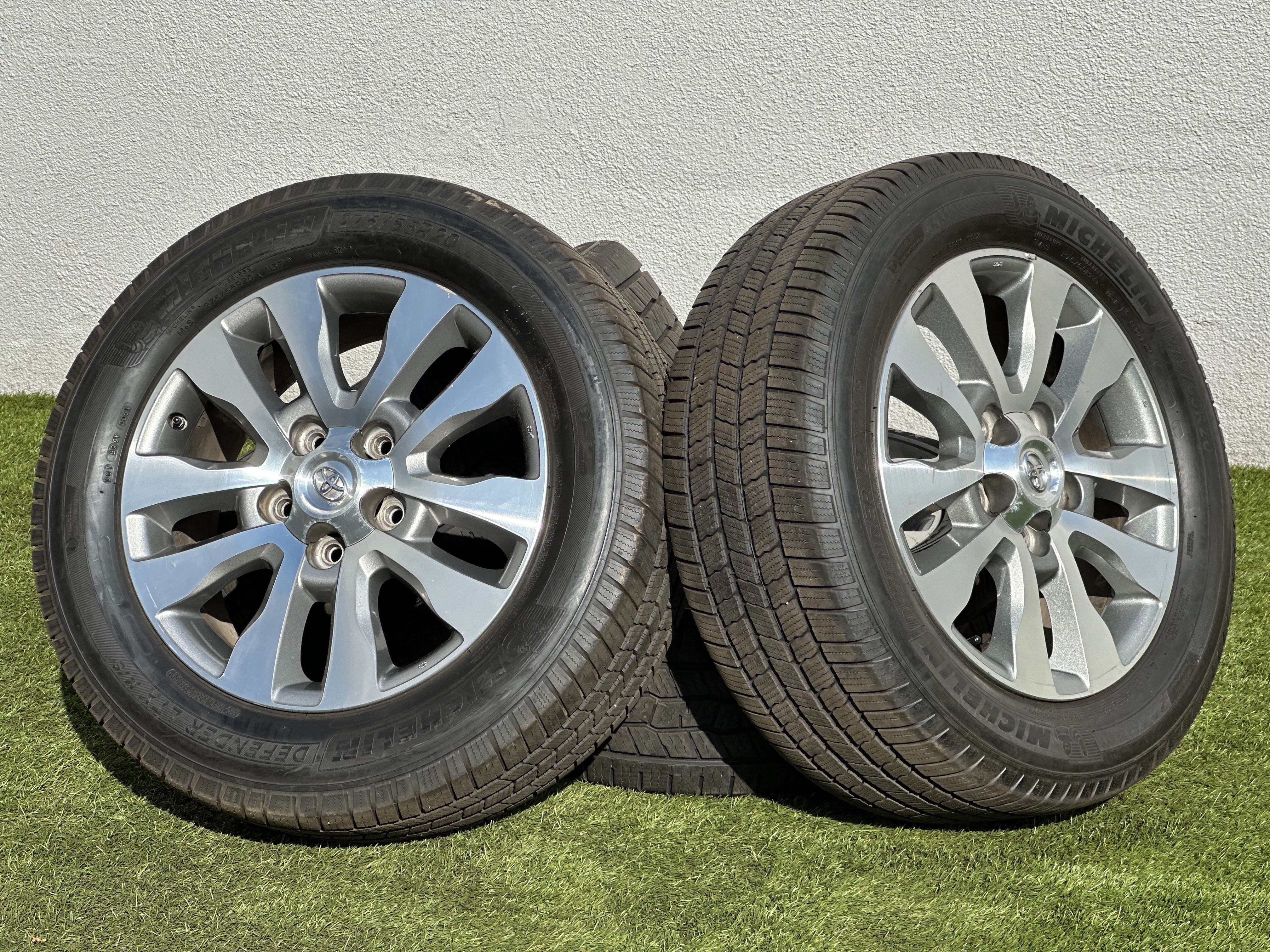 Original 20" Toyota Tundra Platinum Wheels 5x150 Rims Sequoia Land Cruiser 275/55R20 Tires A/S