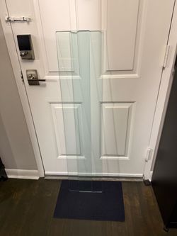 Large Clear Glass Panel Sheet