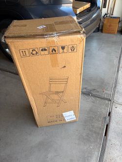 Single wooden Patio or indoor chair, $25