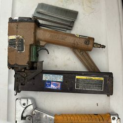 Pneumatic Finish Nailer & Hammer Tacker
