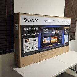 65 Inch OLED Sony Bravia 8 Brand New Factory Sealed 2025 Model.