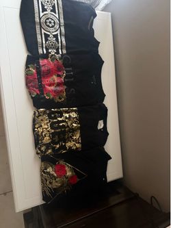 Men's Gold embossed t shirts
