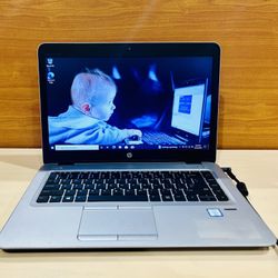 HP Elite Book 840 G3 14” 2017 intel i5 2.5Ghz 16GB RAM 256GB SSD WINDOWS 11Pro Fully Functional!!