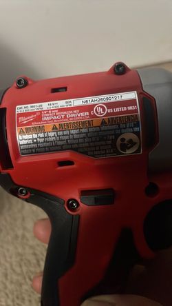 milwaukee  impact driver