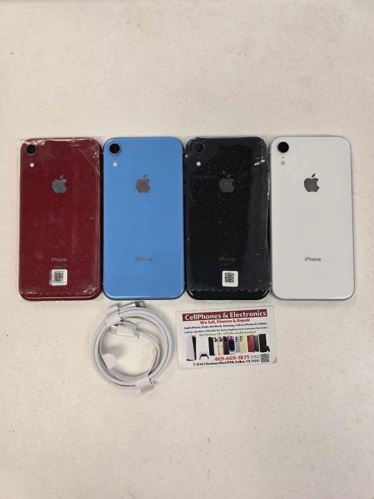 iPhone XR 64 GB In Excellent Condition Holiday Deal Cash Price Starting From $149