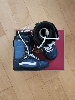 NEW Vans Snowboard Boot, blue sz 7.5 mens