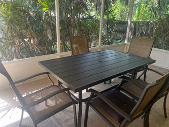 Outdoor table