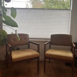 MCM chair pair