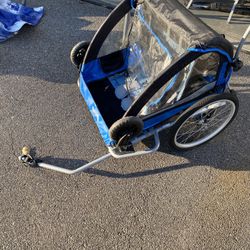 Schwinn bike trailer for two kids