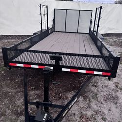 Trailer  7 x 16 heavy  duty