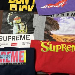 Supreme Shirts Size XL