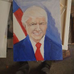 Donald Trump Painting