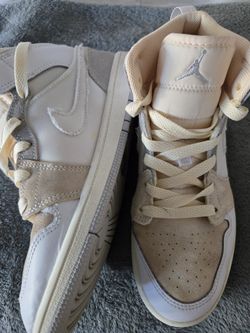 Nike Air Jordan 1 Mid SE Craft Size 3Y