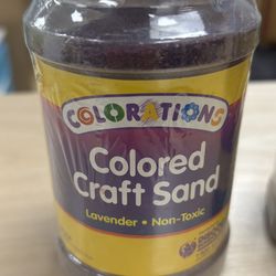 Colored craft sand – 12 colors
