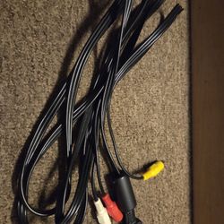 PS2 And PS3 Audio Video Cable