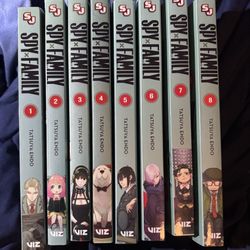 Spy Family Manga 1-8