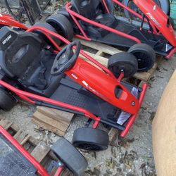 $125 EACH GOTRAX Dyno Drift Go Kart is a thrilling way for kids to play. With two 180-Watt motors, two 12 Volt batteries, and speeds of up to 8 MPH,