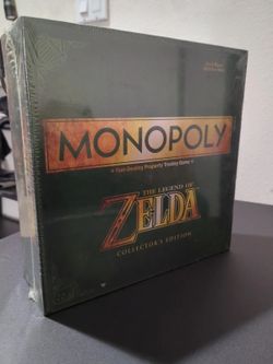 Monopoly THE LEGEND OF ZELDA Collector's Edition SEALED GAMESTOP EXCLUSIVE