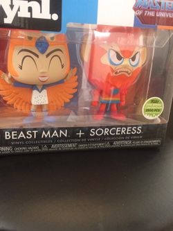 Vynl Beast Man And Sorceress He Man