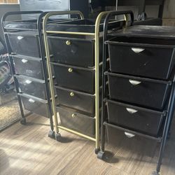 Drawer Rolling Carts 