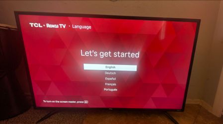 48" TCL Roku TV