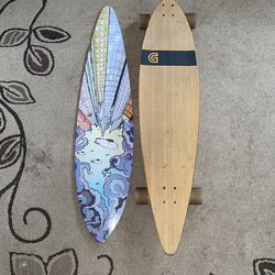 Lot Of Two Long Boards Gold Coast Urban Airship