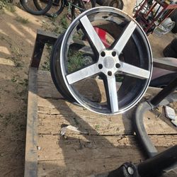 Rims And Bicycle 
