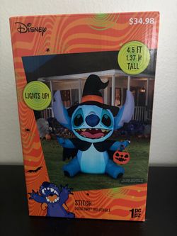 Disney Stitch 4.5 Ft Airblown Inflatable Halloween