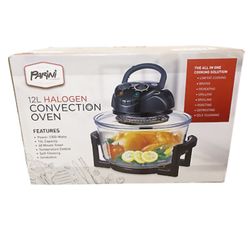 Parini Cookware 12L Halogen Convection Oven Kitchen Machine 1300W