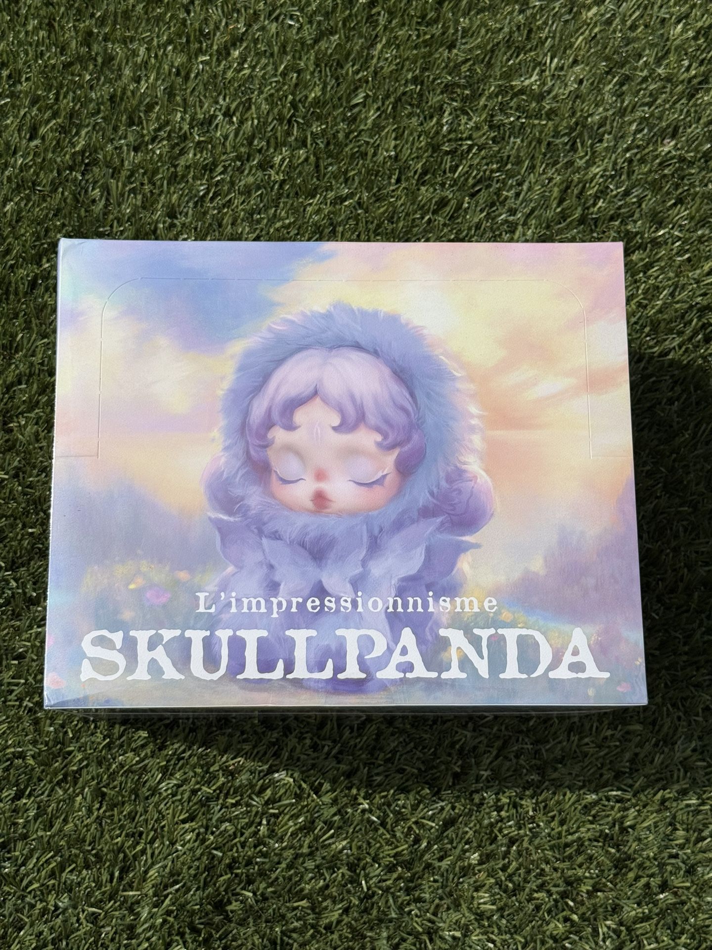 POP MART L’impressionnisme SkullPanda plush doll whole case