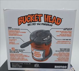 Bucket Head BH0100 Wet/Dry Vac Powerhead