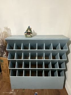 Floral Case/Holder Plus Tall Floral Pieces Shown