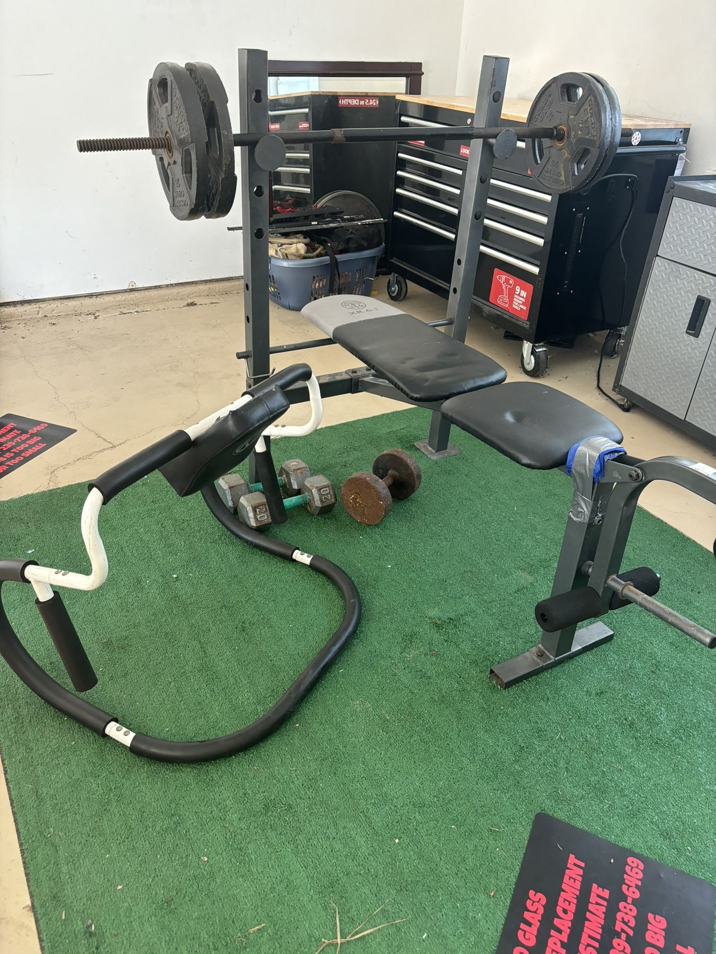 Work Out Bench & Lift