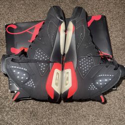 Jordan 6 Retro Black Infrared Size 10 Men’s 