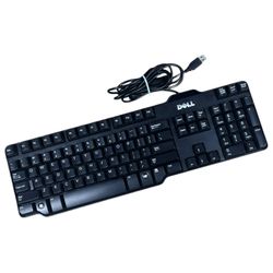 Dell Model: L100 Wired USB QWERTY Black Keyboard