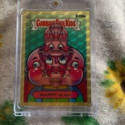 Manny Heads Garbage Pail Kids