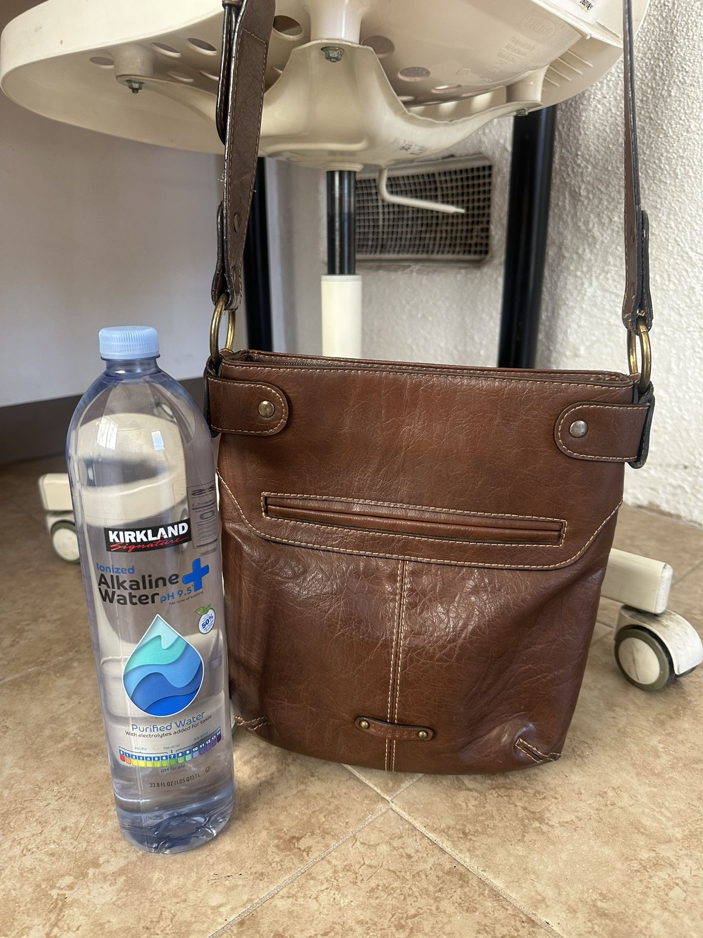 Leather Messenger Bag
